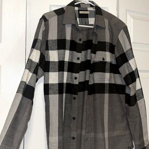 Men’s Burberry Flannel long sleeve shirt